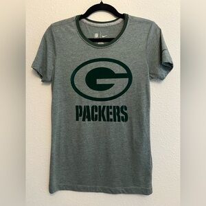 NFL Team Apparel Green Bay Packers Velvety Nike Shirt medium